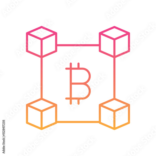 Blockchain Icon vector