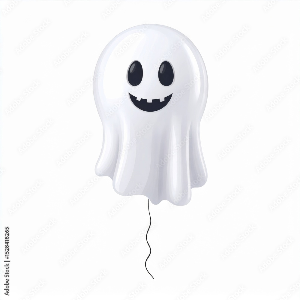 Cute White Ghost Balloon for Halloween Party Cute White Ghost Balloon for Halloween Party