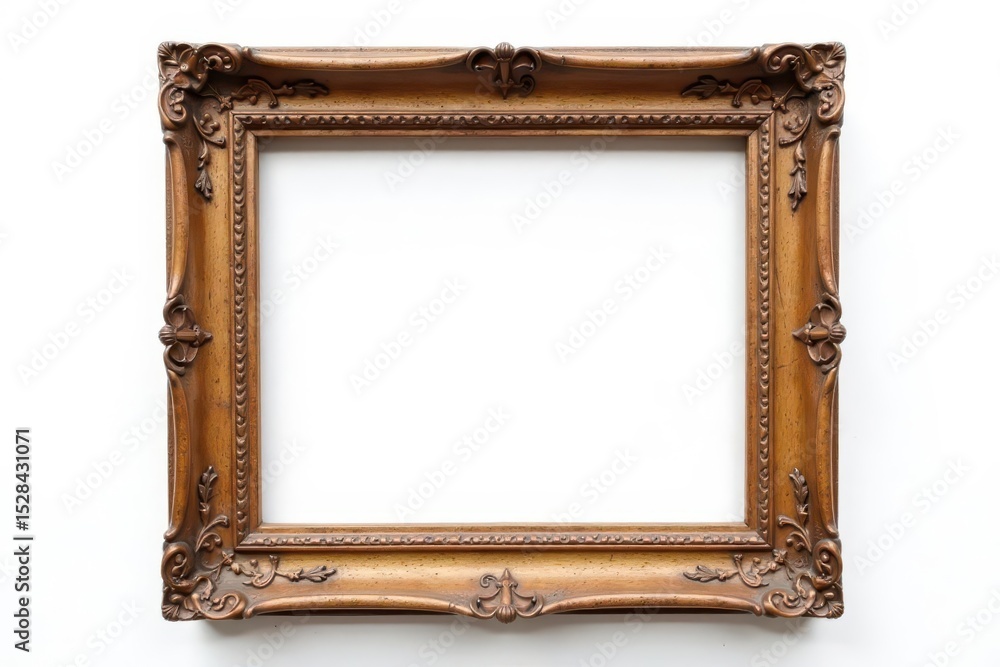 Antique, weathered wood picture frame, isolated on white , picture frame, art Antique, weathered wood picture frame, isolated on white , picture frame, art
