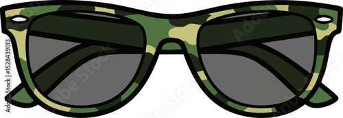 70. Camouflage Pattern Frame
