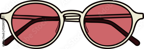 74. Wire-Rim Round Sunglasses
