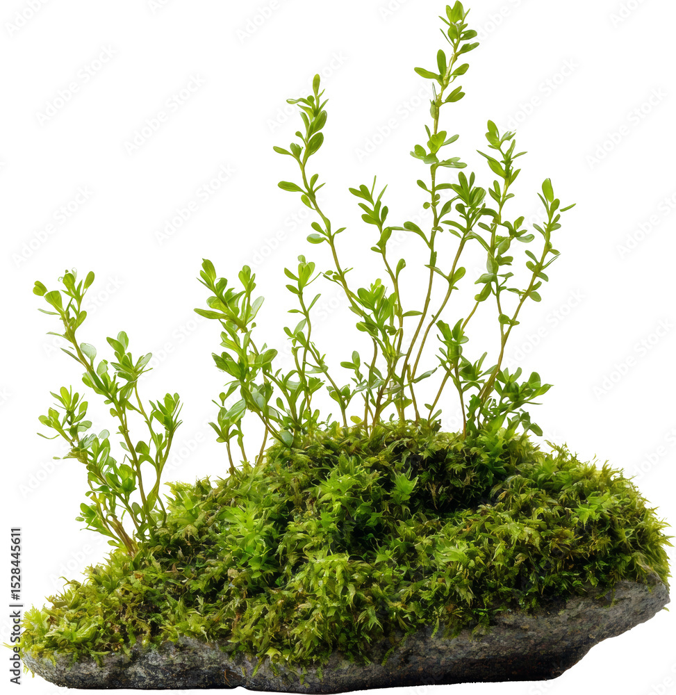 Fototapeta premium moss plant,green moss 