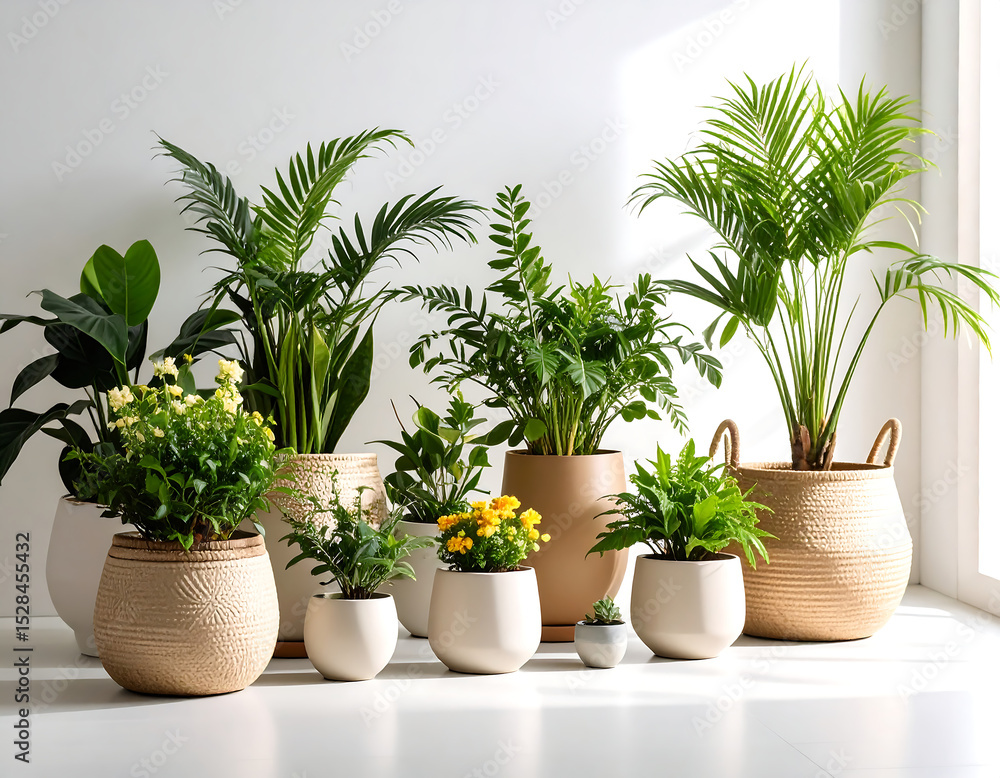 Stunning Plant Collection in Elegant Pots Home Decor Inspiration Stunning Plant Collection in Elegant Pots Home Decor Inspiration