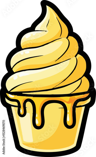 87. Pineapple Dole Whip Soft Serve
