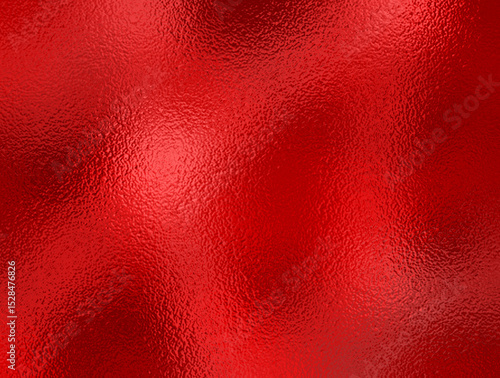 Red foil paper decorative texture background for artwork. red glass background. red Textured surface of colored plastic, abstract background.