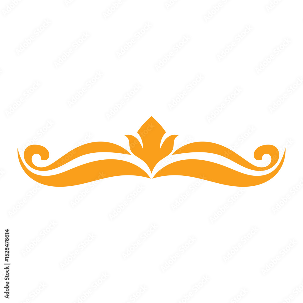 Fototapeta premium Vintage Element Decoration For Template Element Design And Others