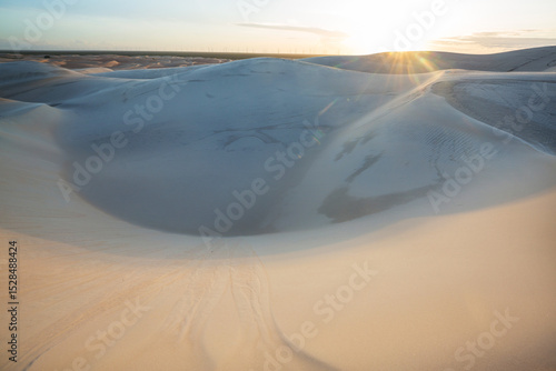Fototapeta Naklejka Na Ścianę i Meble -  Sand dunes in Brazil