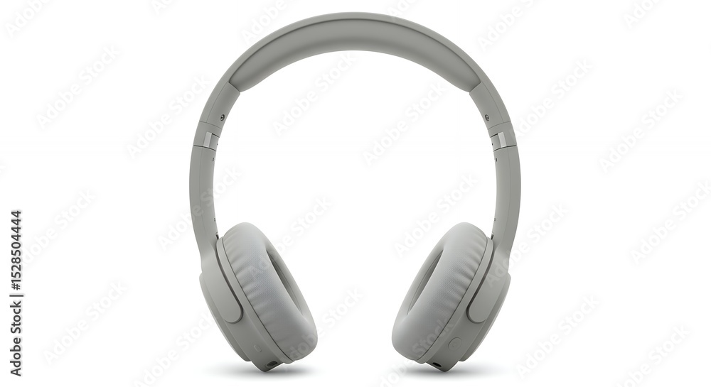 Gray over ear headphones for lifestyle product photography Gray over ear headphones for lifestyle product photography