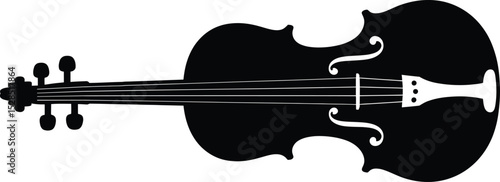 Violin Musical Instrument Silhouette