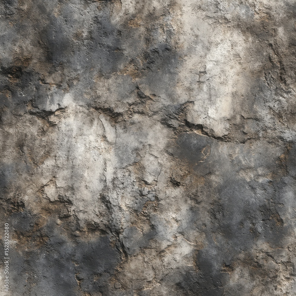 Fototapeta premium A wall made of rocks and dirt