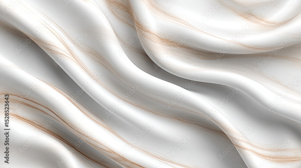 Obraz premium White Fabric With Subtle Beige Lines