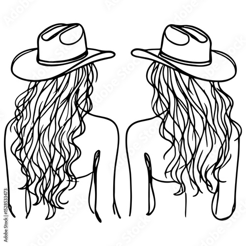 Cowgirl minimalista