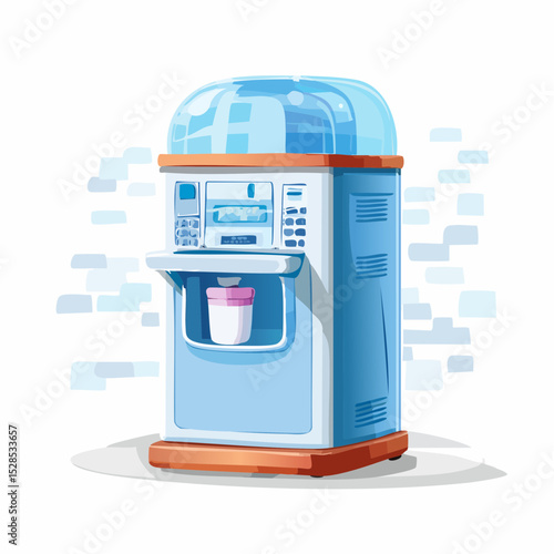 製氷機ベクターイラスト