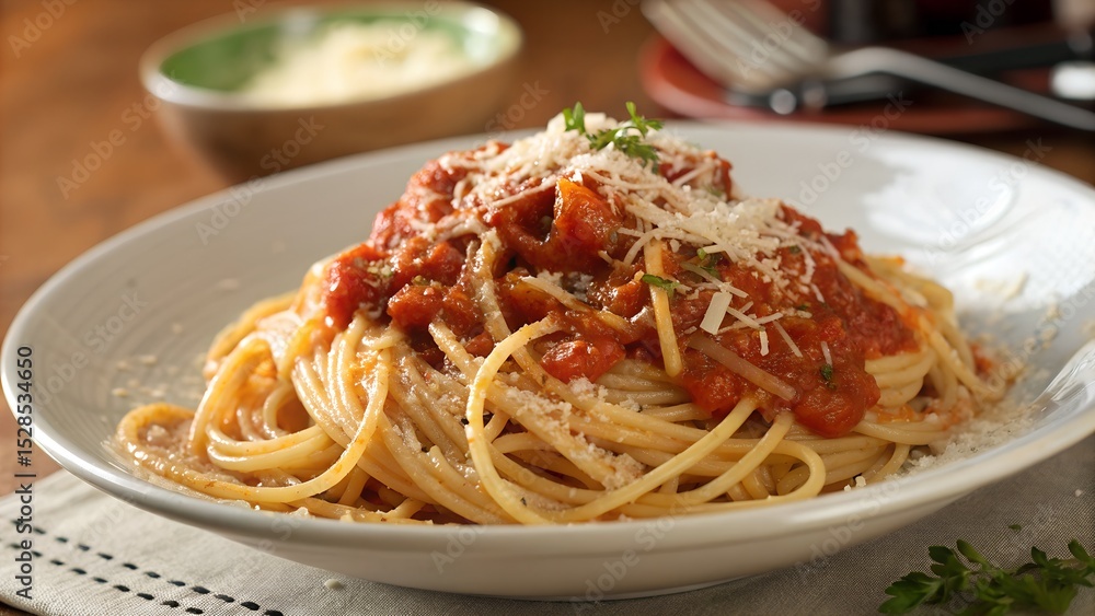 spaghetti with tomato sauce spaghetti with tomato sauce