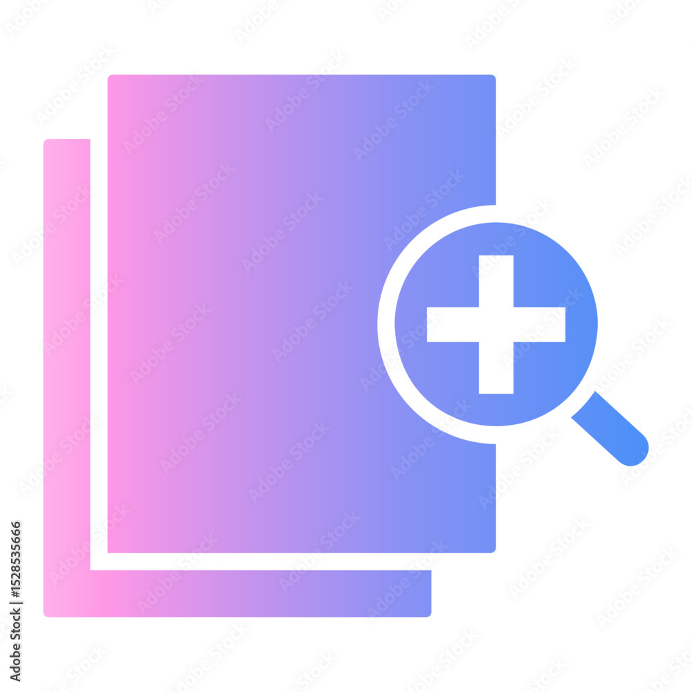 Fototapeta premium icon Gradient icon