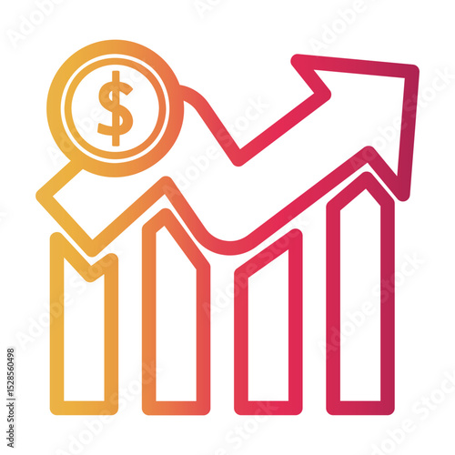 stock Line Gradient Icon