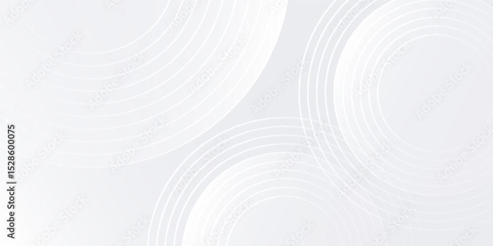 Modern white glowing geometric lines on gray background. Modern shiny blue circle abstract art design background Modern white glowing geometric lines on gray background. Modern shiny blue circle abstract art design background