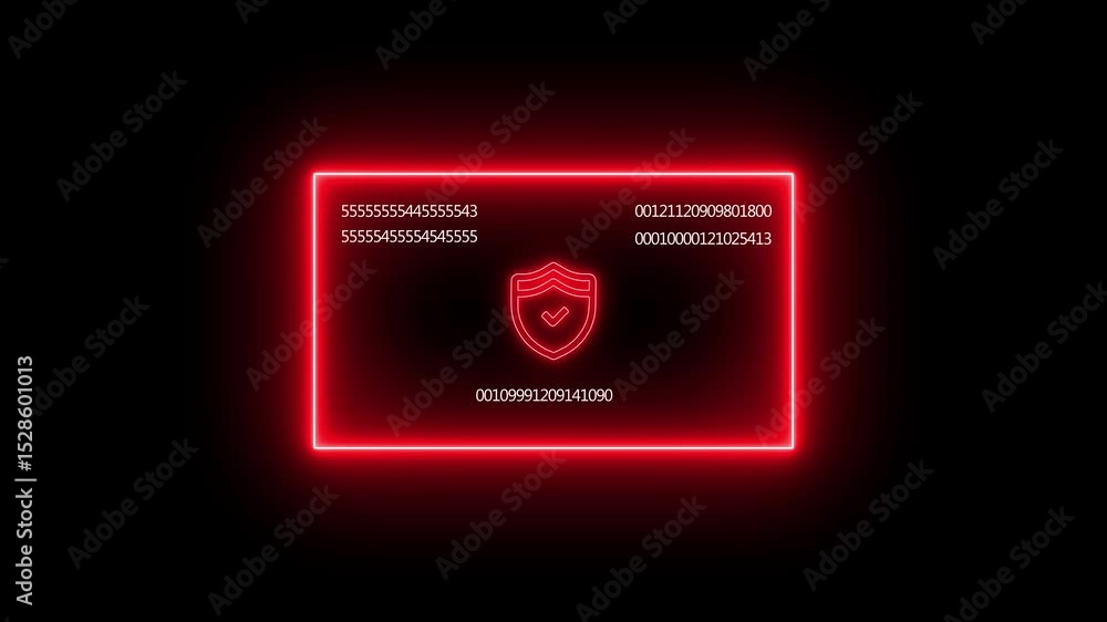 Urgent security alert message on laptop screen. Concept of data breach attention. video