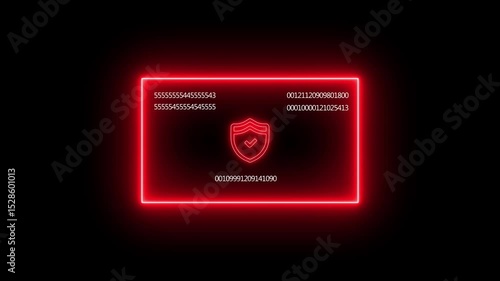 Urgent security alert message on laptop screen. Concept of data breach attention. video