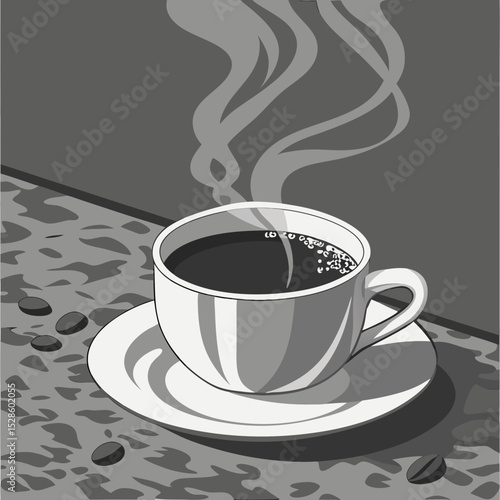 Secangkir kopi robusta