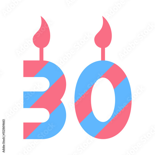 30Th Birthday Icon