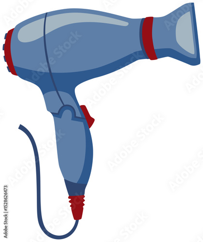 hair dryer isolated on white