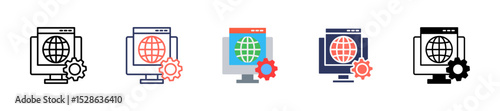 Web Development multiple icon