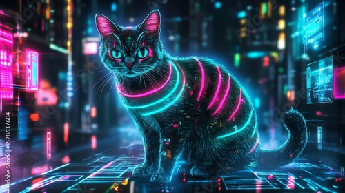 Wallpaper Mural Cats in Everyday Life Torontodigital.ca