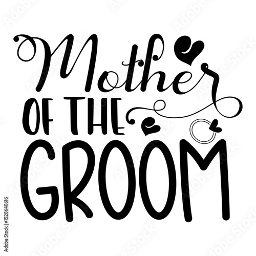 Mother of the groom SVG