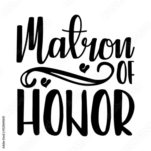 Matron of honor SVG