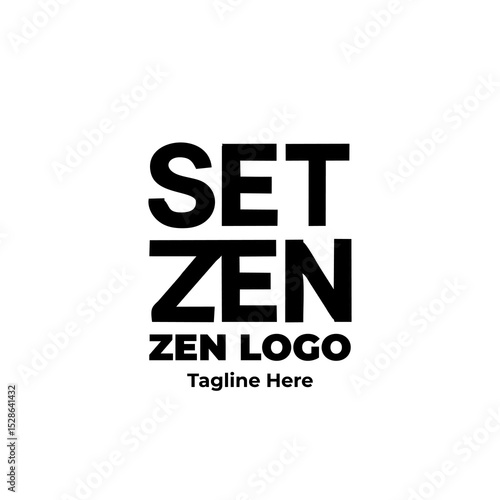 Zen logo, brush stroke ring, spiritual calm circle, modern enso symbol, minimalist icon for wellness hub, meditation concept, and inner peace design