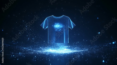 Digital representation of a t-shirt.