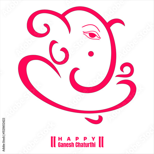 Lord Ganesha Vector image, Shree Ganesh ji, Hindu Lord Ganesha artwork, Ganesh Chaturthi festival of India, Lord Ganesha, Abstract, isolated, Religion, hindu, lord ganesha, 