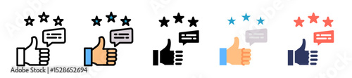Feedback multiple icon