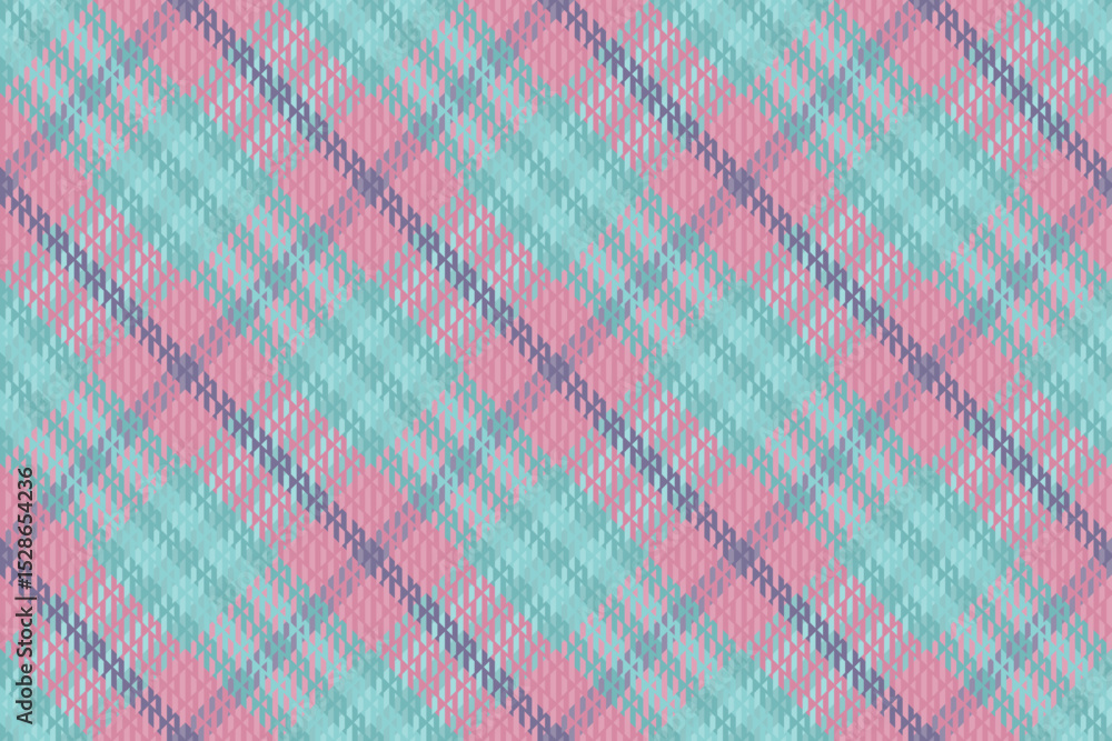 Fototapeta premium Tartan or plaid retro color pattern. Vector illustration design.