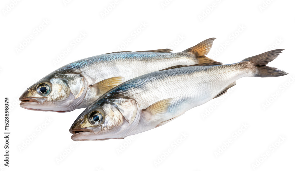 fresh herring fish isolated on white background fresh herring fish isolated on white background