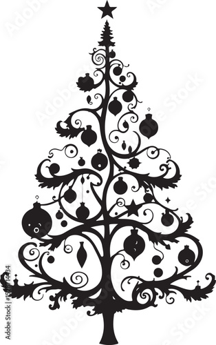 Christmas Tree Vector 

