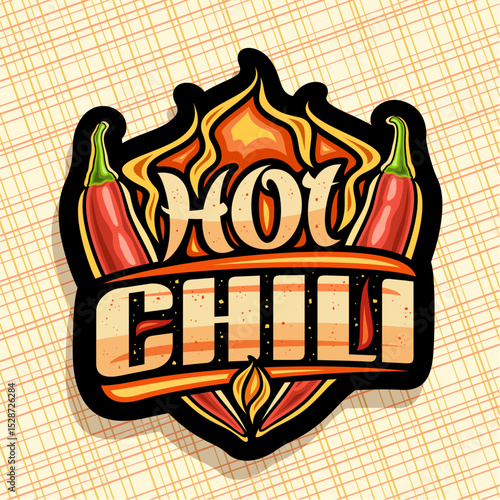 Vector logo for Hot Chili