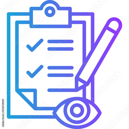 Inventory line gradient icon