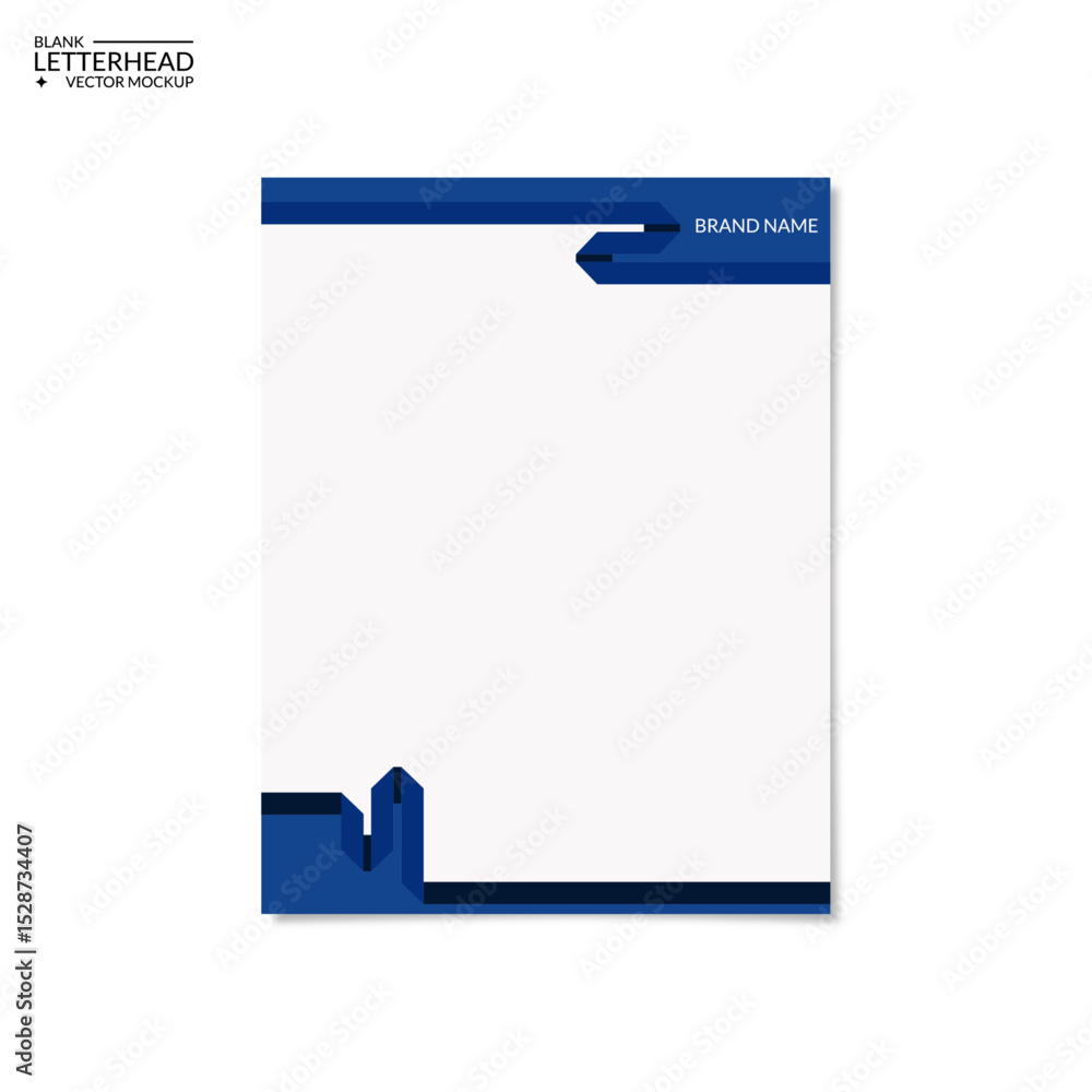 blank template of letterhead blank template of letterhead