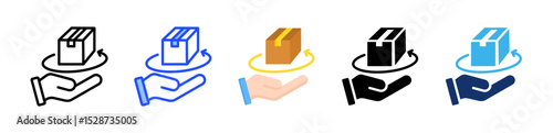 Receiving Icon Collection With Multiple Styles