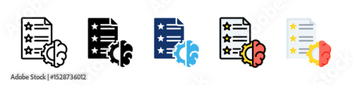 Feature Engineering Icon Collection With Multiple Styles