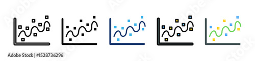 Over Fitting Icon Collection With Multiple Styles