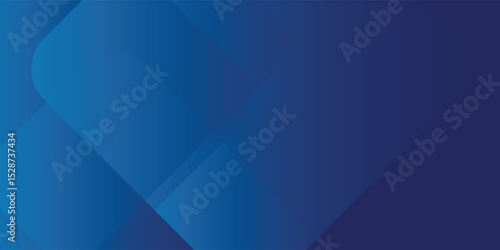 Abstract blue background with glowing geometric lines. Modern blue gradient square shape design. Futuristic technology concept. Suit for brochure, corporate, website, poster. vector eps10