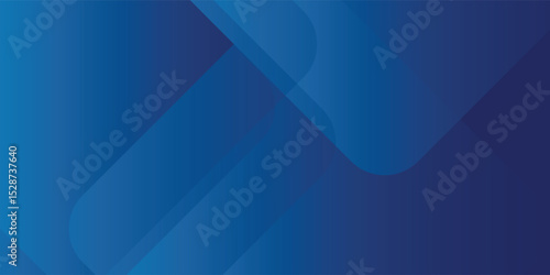 Abstract blue background with glowing geometric lines. Modern blue gradient square shape design. Futuristic technology concept. Suit for brochure, corporate, website, poster. vector eps10