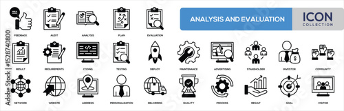 Analysis and Evaluation Mixed Icon Collection