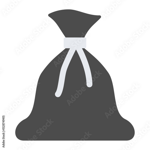 garbage bag vector icon
