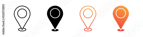 Free Download Location Multiple Style Icon Set Collection  - GFXLoad