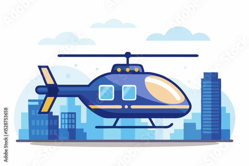 helicopter hovering air aviation icon