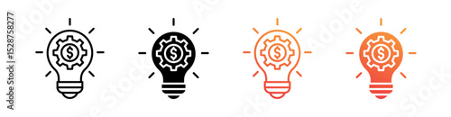 Innovation Multiple Style Icon Set Collection 